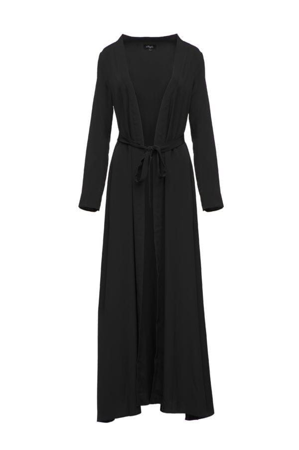 Open Abaya in Black Forest