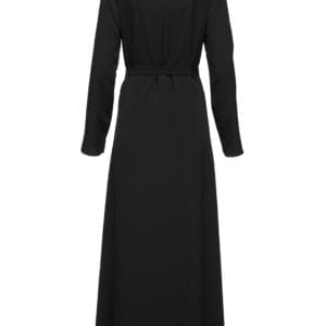 Back Open Abaya in Black Forest