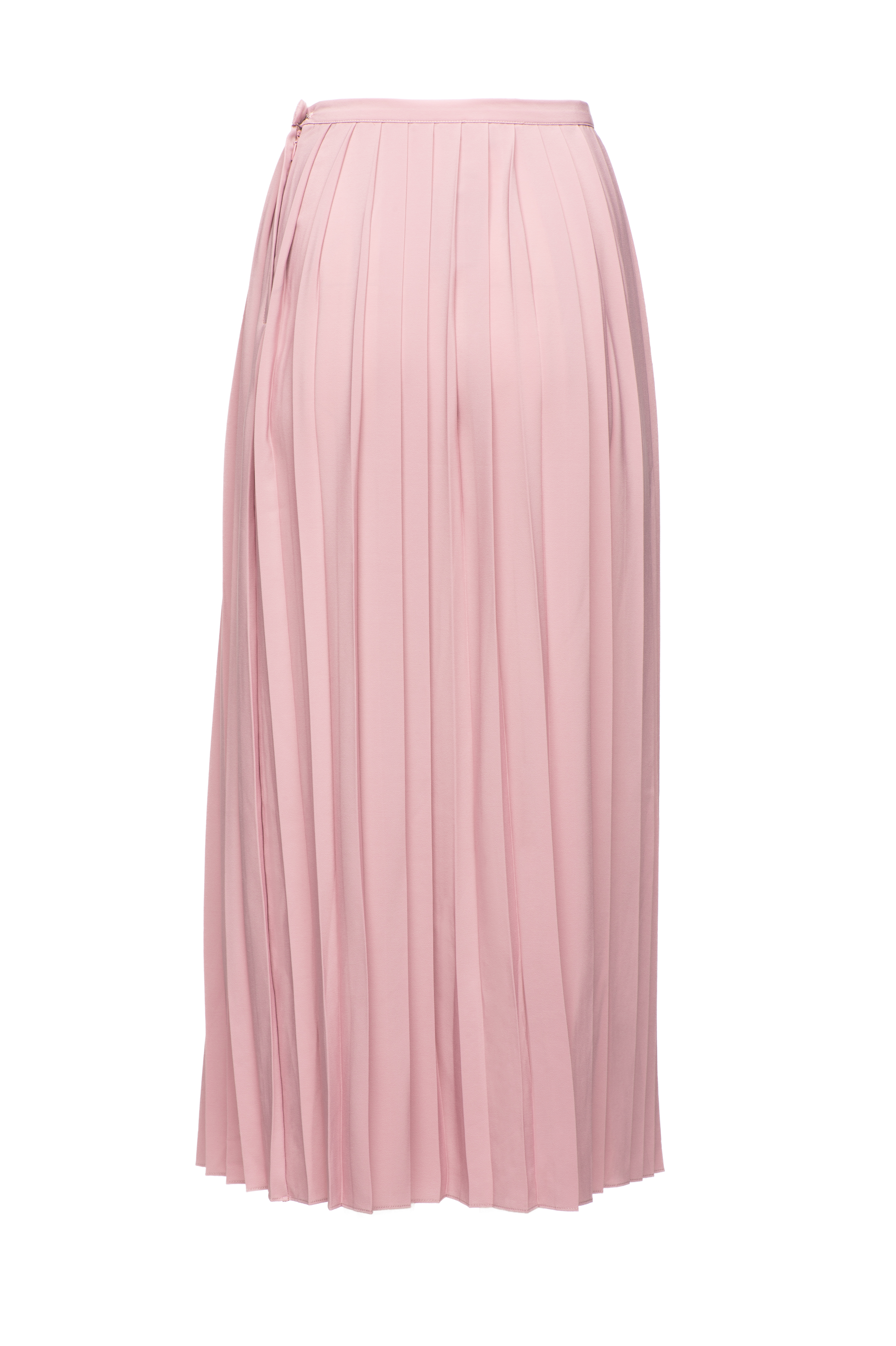 Mayada - Classic Pleated Skirt - Blush Rose